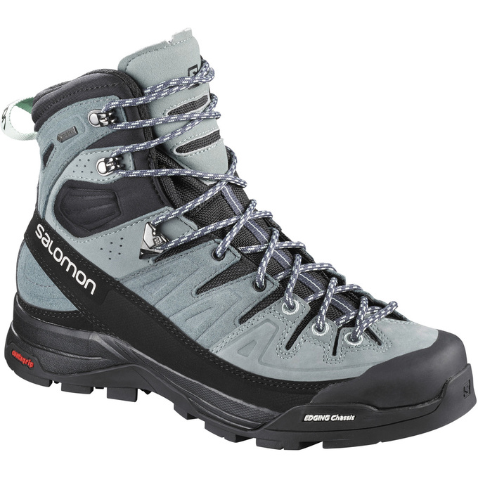 SALOMON X ALP HIGH LTR GTX® W Philippines - Women's Hiking Boots - Light Turquoise/Black | 230487-QP